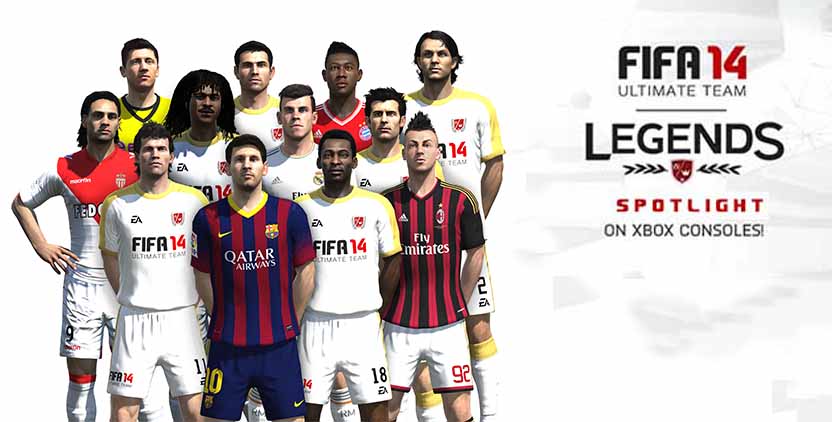 Full List of Legends Spotlight for FIFA 14 Ultimate Team