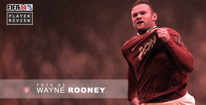 FUT 14 Players Review: TOTS Wayne Rooney 92