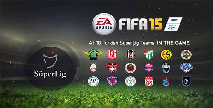 Turkish Super Lig is fully licensed in FIFA 15