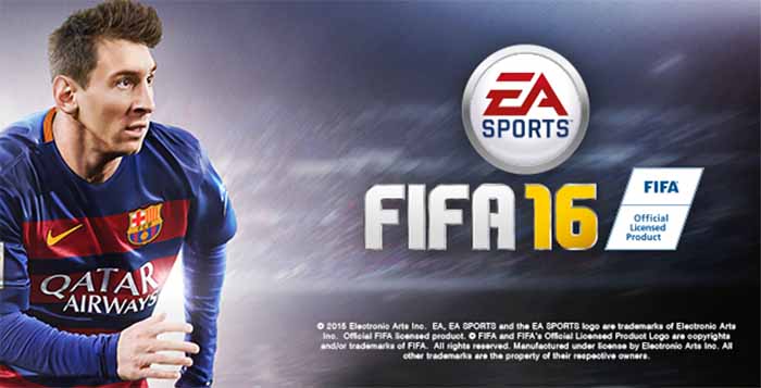 The Official Global FIFA 16 Cover