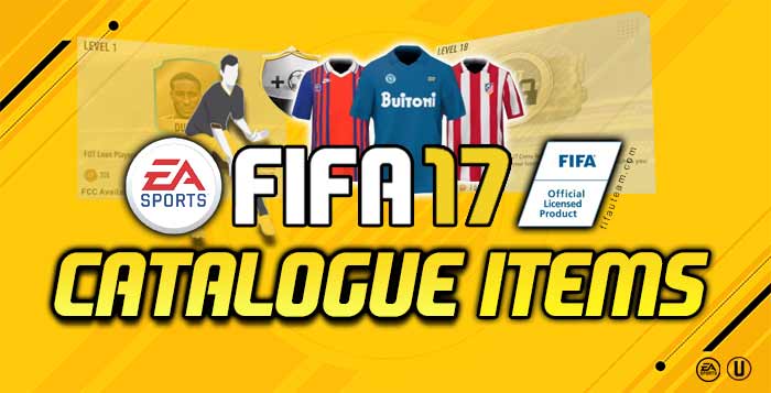 FIFA 17 Catalogue Items for FIFA 17 Ultimate Team