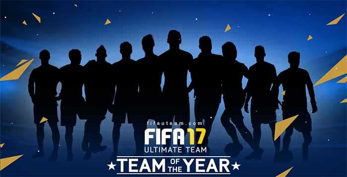 TOTY of FIFA 17 Ultimate Team - The Best Players of 2016