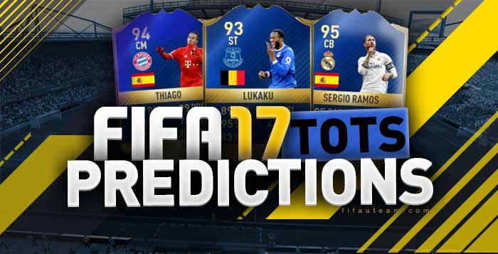 FIFA 17 TOTS Predictions of Every Single Team of the Season