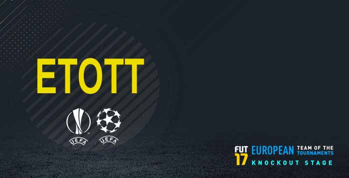 FIFA 17 ETOTT - European Team of the Tournaments Knockout Stage