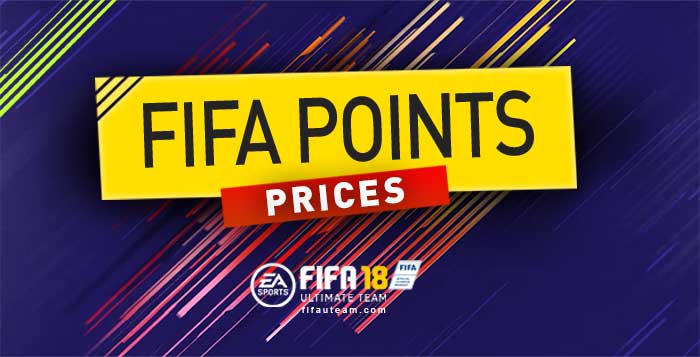 FIFA Points Prices for FIFA 18 and Packs Prices