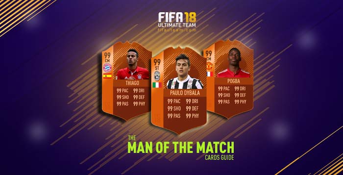 FIFA 18 Players Cards Guide - MOTM Cards