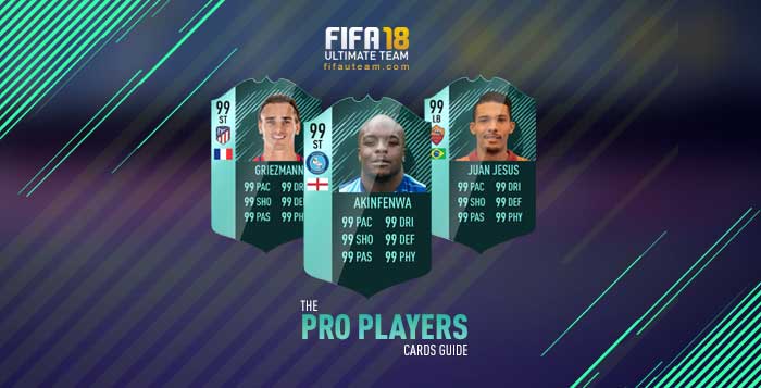 FIFA 18 Pro Players Cards List and Guide