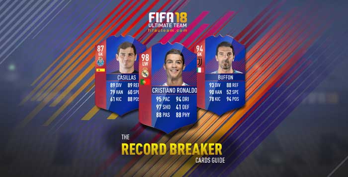 FIFA 18 Record Breaker Cards Guide