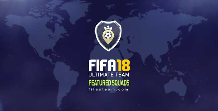 Featured Squads List of FIFA 18 Squad Battles