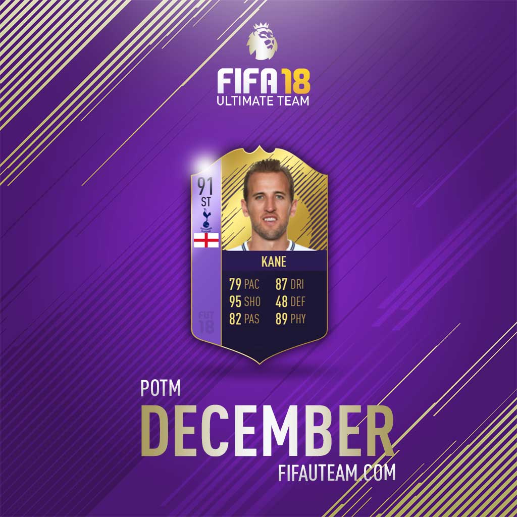 FIFA 18 Premier League Player of the Month - All FIFA 18 POTM Cards