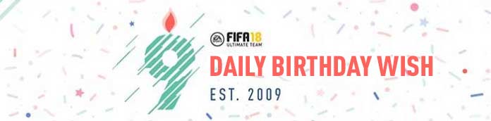 FIFA 18 FUT Birthday Offers Guide