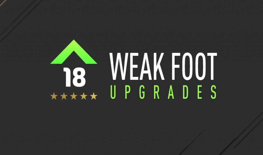 FIFA 18 Weak Foot Upgrades Guide