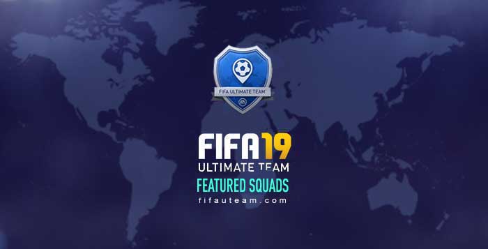 FIFA 19 Featured Squads for Squad Battles