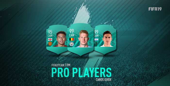 FIFA 19 Pro Players Cards List and Guide