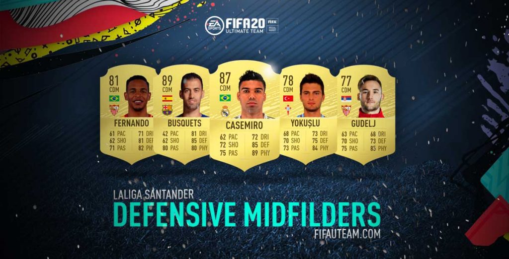 FIFA 20 Premier League Central Defensive Midfielders