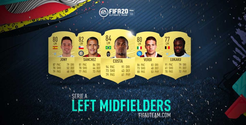 FIFA 20 Serie A Left Midfielder