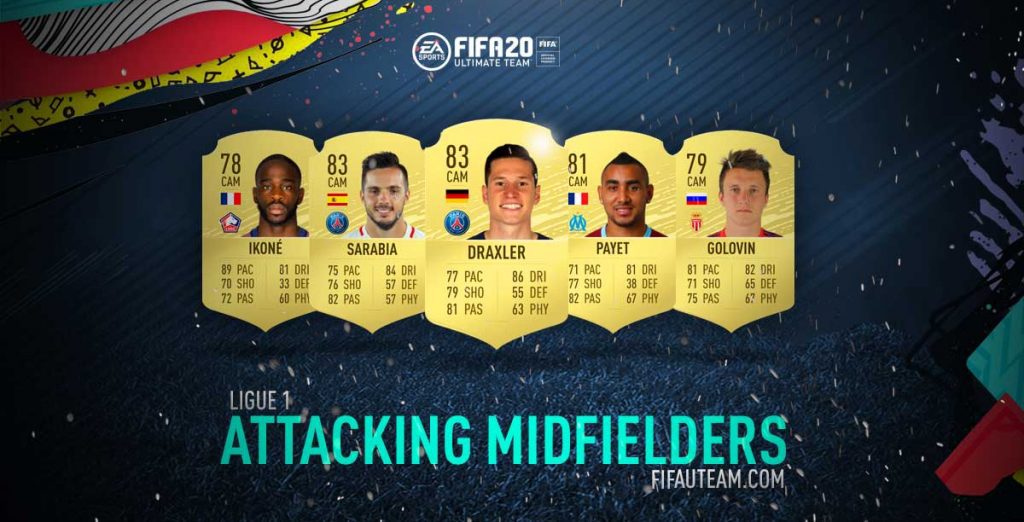 FIFA 20 Ligue 1 Attacking Midfielders