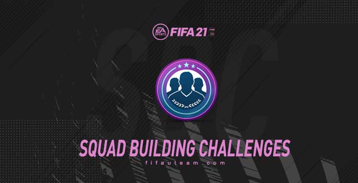 FIFA 21 Squad Building Challenges